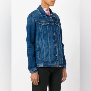 J Brand Cyra Oversized Jean Jacket in Kingston